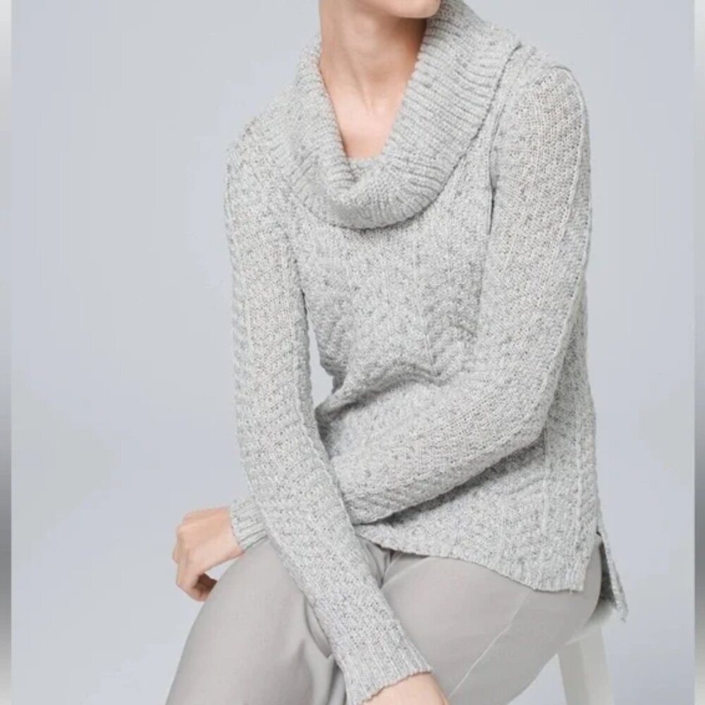 WHBM Cowl Neck Sweater, Size M, EUC